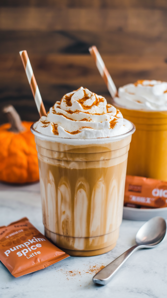 Frozen Pumpkin Spice Latte